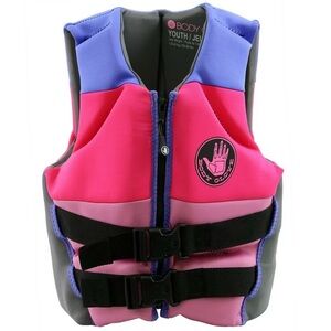 NWT Body Glove Youth PFD Life Jacket, One Size, 55-88 lbs.